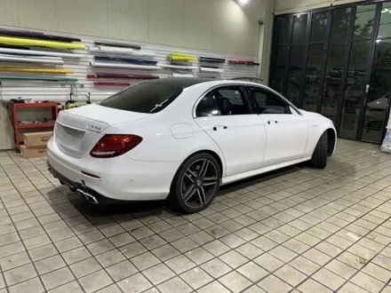 인천 벤츠랩핑_벤츠 E63 AMG 사틴블랙 랩핑 랩핑 시공후기 / 인천 서구, 부평, 부천