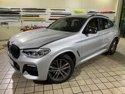 인천랩핑_BMW X4 에이버리 화이트유광 랩핑 시공후기 / 인천 서구