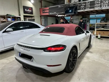 인천랩핑 포르쉐 박스터 베리블루로 대변신! / 인천 서구