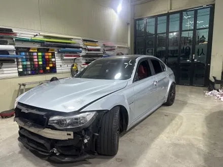 인천랩핑 BMW M3 사틴블랙 전체랩핑으로 재탄생! / 인천 서구