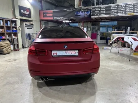인천 BMW 3시리즈 전체랩핑 – 감성 컬러, 무광 가넷레드 / 인천 서구