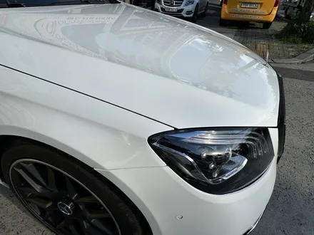 인천 벤츠랩핑_BENZ S클래스, 비비드 유광화이트 전체랩핑 + 신형개조(컨버젼) 시공후기 / 인천 서구
