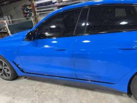 BMW i4_3M 글로스 인텐스 블루 전체랩핑 시공 후기 / 인천 서구