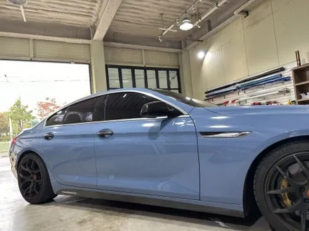 BMW 640d 회색 → 차이나블루! 고급감 넘치는 전체랩핑 시공기 / 인천 서구
