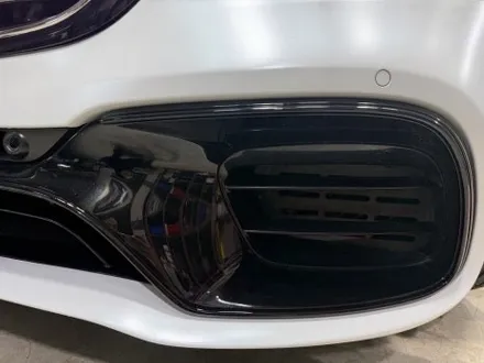 인천랩핑 벤츠 S63 AMG 전체랩핑 후기｜사틴화이트펄 + 크롬딜리트로 완성한 블랙앤화이트 / 인천 서구