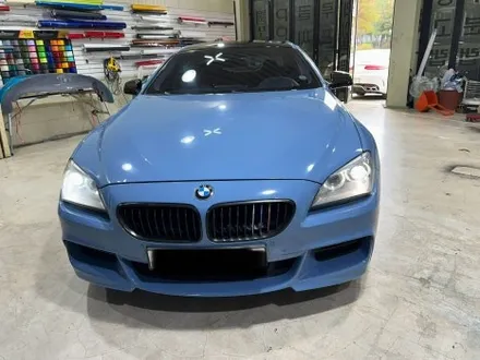 인천 카스킨 BMW 640d, 에이버리 고광택 차이나블루 전체랩핑 / 인천 서구