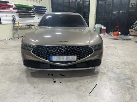 제네시스 G90, 골드 브론즈에서 순정 화이트로 완벽 변신! / 인천 서구