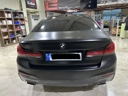 인천 벤츠랩핑_BMW 5시리즈 에이버리 사틴블랙 전체랩핑 시공후기 / 인천 서구, 부평, 부천