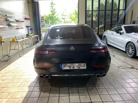 인천 벤츠랩핑_BENZ GT43 AMG 에이버리 사틴블랙 랩핑 시공후기 / 인천 서구, 부평, 부천
