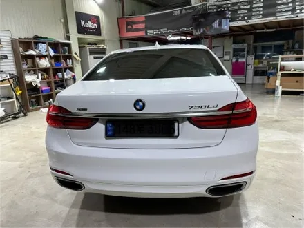 인천 벤츠랩핑_BMW 7시리즈, 비비드 유광화이트 고광택 랩핑 시공후기 / 인천 서구, 부평, 부천