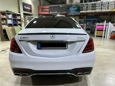 자동차랩핑 인천 아이캐칭_벤츠 S400, 에이버리 고광택 유광화이트 시공후기 / 인천 서구, 부평, 부천