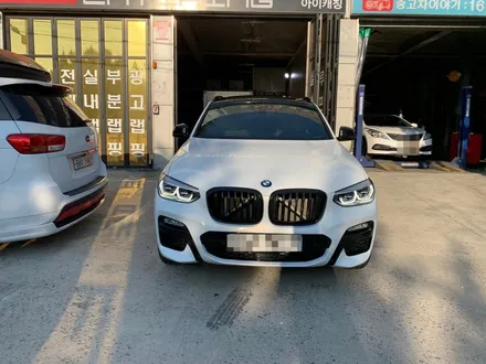 인천랩핑_BMW X4 에이버리 화이트유광 랩핑 시공후기 / 인천 서구