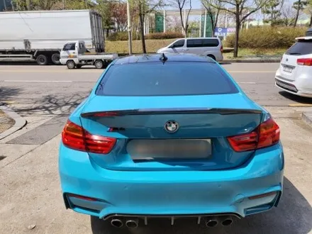 인천 카스킨 BMW M4 에이버리 아쿠아블루 전체랩핑 시공 / 인천 서구