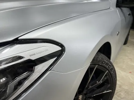 BMW 6GT 전체랩핑 – 에이버리 사틴실버메탈릭 컬러체인지 시공 후기 / 인천 서구