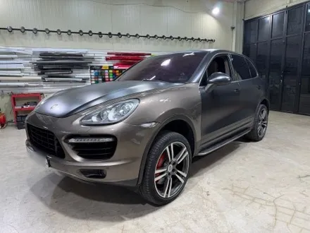 포르쉐 카이엔 랩핑제거 후 전체랩핑 재시공, 사틴블랙 다시 살아나다 / 인천 서구