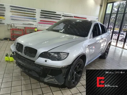 다크함의 상징 사틴블랙 BMW X6 전체랩핑 / 인천 서구, 부평, 부천