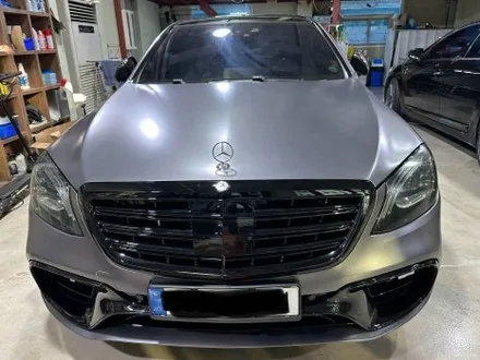벤츠 S클래스 사틴다크그레이 전체랩핑으로 탈바꿈! / 인천 서구