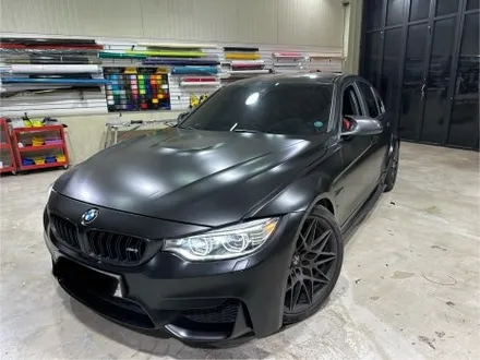 인천랩핑 BMW M3 사틴블랙 전체랩핑으로 재탄생! / 인천 서구