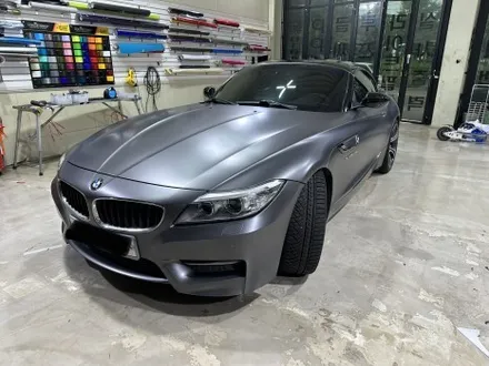 인천랩핑 BMW Z4 에이버리 사틴다크그레이 전체랩핑 / 인천 서구