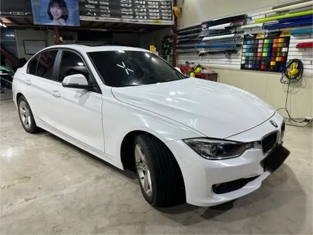 인천 BMW 3시리즈 다이아몬드 화이트펄 전체랩핑 시공후기 / 인천 서구