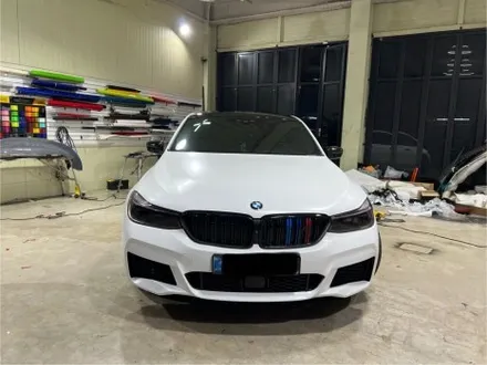 인천 카스킨_BMW 6GT 에이버리 사틴화이트 전체랩핑 / 인천 서구