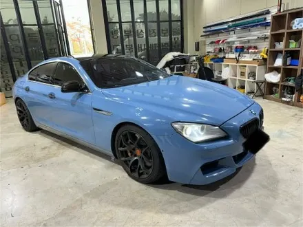 인천 카스킨 BMW 640d, 에이버리 고광택 차이나블루 전체랩핑 / 인천 서구