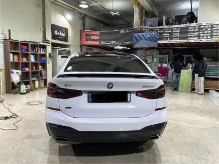 인천랩핑 BMW 6GT 에이버리 사틴화이트 전체랩핑 / 인천 서구