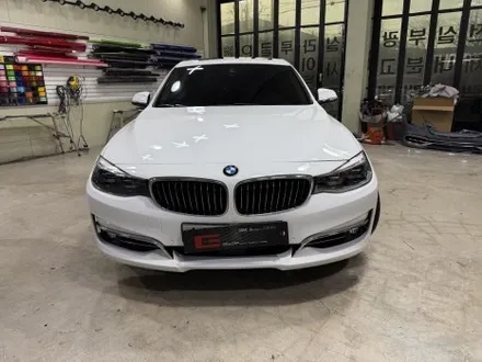 인천랩핑 BMW 3GT 전체랩핑 3M 유광화이트로 순정같은 완성도 / 인천 서구