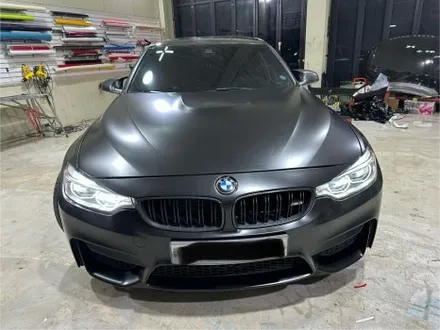 BMW M3 전체랩핑 실버에서 사틴블랙으로 완벽 변신｜인천 아이캐칭 / 인천 서구