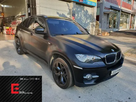 다크함의 상징 사틴블랙 BMW X6 전체랩핑 / 인천 서구, 부평, 부천