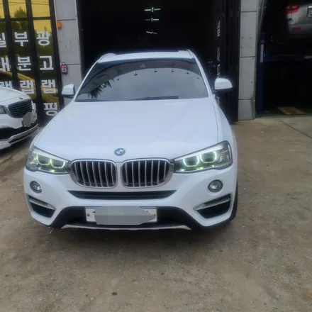 아이캐칭 BMW X4 화이트유광시공/인천랩핑/인천부분랩핑/인천전체랩핑/인천자동차랩핑 / 인천 서구, 부평, 부천