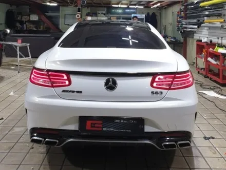자동차랩핑 인천 아이캐칭_벤츠S63 AMG 3M 화이트스파클골드 전체랩핑 시공후기 / 인천 서구, 부평, 부천