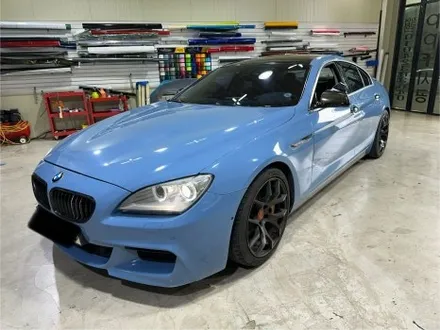 인천 카스킨 BMW 640d, 에이버리 고광택 차이나블루 전체랩핑 / 인천 서구