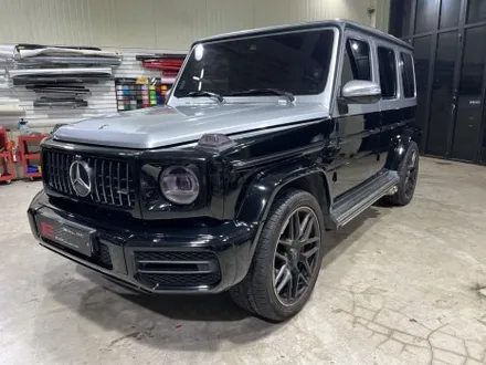 흑+회 조합의 미학, 벤츠 G바겐_G63 AMG 투톤 랩핑으로 존재감 폭발 / 인천 서구