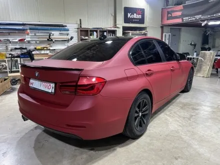 인천 BMW 3시리즈 전체랩핑 – 감성 컬러, 무광 가넷레드 / 인천 서구