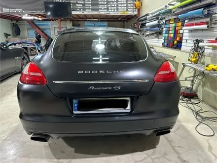 인천랩핑 포르쉐 파나메라 전체랩핑, 순정처럼 보이는 마감 / 인천 서구