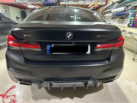 BMW 5시리즈 전체랩핑｜올드한 실버에서 사틴블랙으로 완벽 변신 / 인천 서구