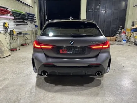 인천랩핑 아이캐칭 | BMW 118d 사틴 다크그레이 전체랩핑 시공 / 인천 서구