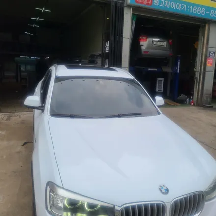 아이캐칭 BMW X4 화이트유광시공/인천랩핑/인천부분랩핑/인천전체랩핑/인천자동차랩핑 / 인천 서구, 부평, 부천