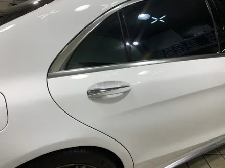 인천 벤츠랩핑_벤츠 S63AMG , 3M 화이트유광 전체랩핑 시공후기 / 인천 서구, 부평, 부천