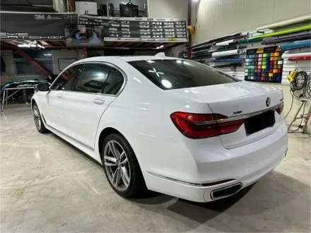 인천 고광택랩핑 BMW 730LD, 비비드 유광화이트 전체랩핑 / 인천 서구