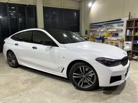 인천랩핑 BMW 6GT 에이버리 사틴화이트 전체랩핑 / 인천 서구