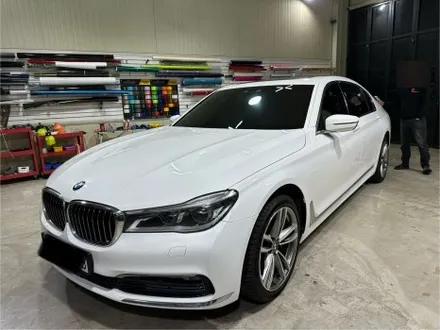 BMW 730LD 전체랩핑 후기｜인천랩핑 아이캐칭, 순정 화이트처럼 완성 / 인천 서구