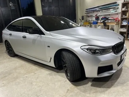 BMW 6GT 전체랩핑 – 에이버리 사틴실버메탈릭 컬러체인지 시공 후기 / 인천 서구