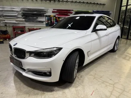 인천랩핑 BMW 3GT 전체랩핑 3M 유광화이트로 순정같은 완성도 / 인천 서구