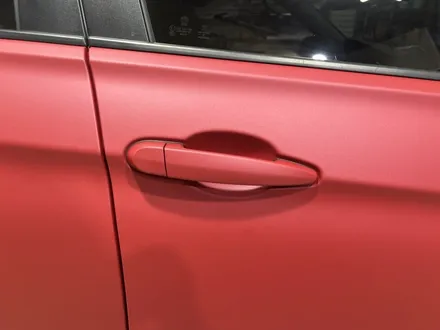 인천 BMW 3시리즈 전체랩핑 – 감성 컬러, 무광 가넷레드 / 인천 서구