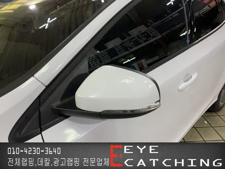아이캐칭 볼보 V40 화이트유광시공/인천랩핑/인천부분랩핑/인천전체랩핑/인천자동차랩핑아이캐칭 / 인천 서구, 부평, 부천