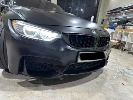 인천랩핑 BMW M3 사틴블랙 전체랩핑으로 재탄생! / 인천 서구