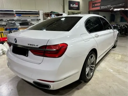 BMW 730LD 전체랩핑 후기｜인천랩핑 아이캐칭, 순정 화이트처럼 완성 / 인천 서구
