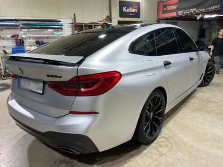 BMW 6GT 전체랩핑 – 에이버리 사틴실버메탈릭 컬러체인지 시공 후기 / 인천 서구